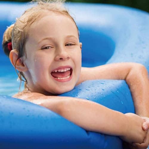 Piscine gonflable durable grand format et aire de jeux d'eau extérieure étanche - 8