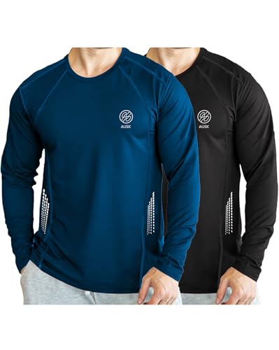 Image of AUSK Men Polyester Tshirt || Mens Full Sleeve Sports Regular Fit T-Shirt