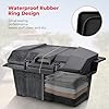 KEMIMOTO PRO XP Cargo Box 73QT Compatible with 2020-2026 Polaris RZR PRO XP/4 2022-2024 RZR Turbo R/4, 2025-2026 Pro S UTV Rear Storage Gear Tool Bed Box Polyethylene Two Lockable Latches 2883751