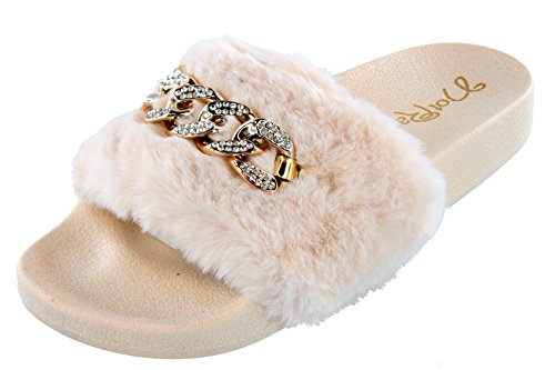 Not Rated Chainy Women's Furry Slide