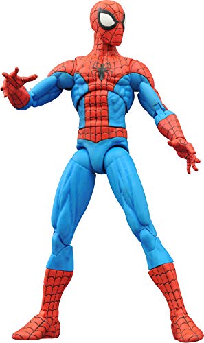 DIAMOND SELECT TOYS Marvel Select: Spectacular Spider-Man Action Figure, Multicolor