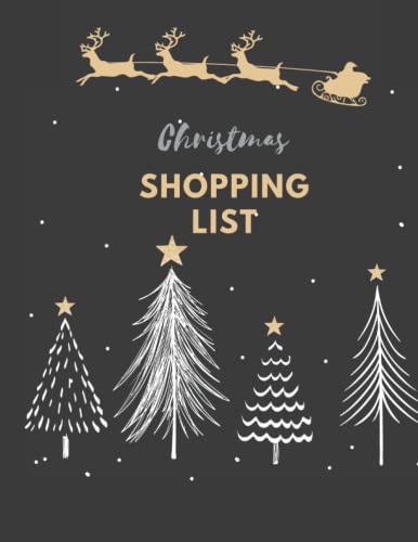 Christmas Night Shopping List Christmas Tree...