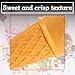 BONBON RIO STORE Cones for Ice Cream - Mini Cones for Dessert – Classic Ice cream cone – Sweet, Crisp, Crunchy and Delicious – Ideal for Family Gatherings, Parties (72-Pack)