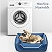 RUYICZB Dog Beds for Small Dogs, Cat Beds for Indoor Cats, Soft Calming Sleeping Orthopedic Dog Bed, Puppy Sofa Bed Pet Couch Bed with Removable Washable Cover Slip-Resistant Bottom,Beige,XL