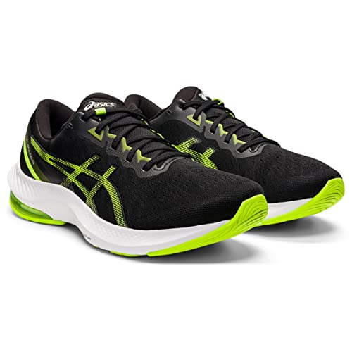 ASICS ASICS Men's Gel-Pulse 13 Running Shoes, 7.5, Black/Hazard Green