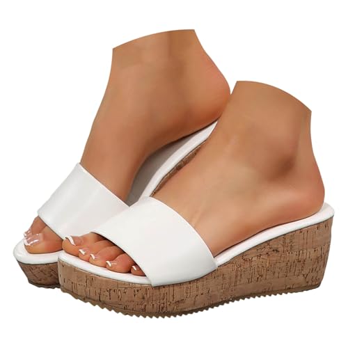 Sandales en cuir été plates en liège : l'élégance du confort orthopédique épuré
