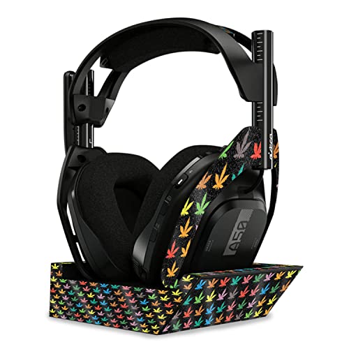 Image of MightySkins Glossy Glitter Skin Compatible with Astro A50 Wireless Headphones + Base Station (Gen 4) - Sticky Icky Icky | Protective, Durable High-Gloss Glitter Finish | Easy to Apply