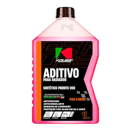 Koube Aditivo Radiador Sintético Pronto Uso ROSA 5 Litros