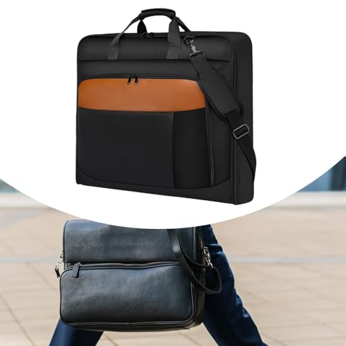 Garment Bag for Travel Suit Travel Bag Multipurpose Portable Oxford Cloth with Detachable Strap Hanging Suitcase Luggage Bag4