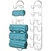 Produktbild mDesign Handtuchhalter zur Wandmontage  Handtuchablage aus verchromtem Metall  schickes Badzubehör  auch für das Gäste-WC geeignet  Silber - 2er Set