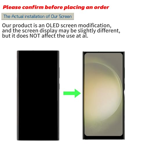 Écran OLED SWARK premium pour smartphone avec châssis et outils inclus
