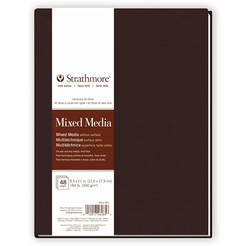 Papier pour supports mixtes Strathmore Série 400 livre d'art relié