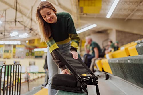 picnic time nfl unisex-adult nfl gridiron stadium seat lightweight portable folding chair for bleachers and benches