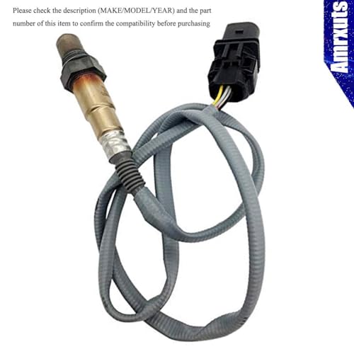 Sensor de oxígeno 5 cables Amrxuts para BMW 2 piezas miniatura 3