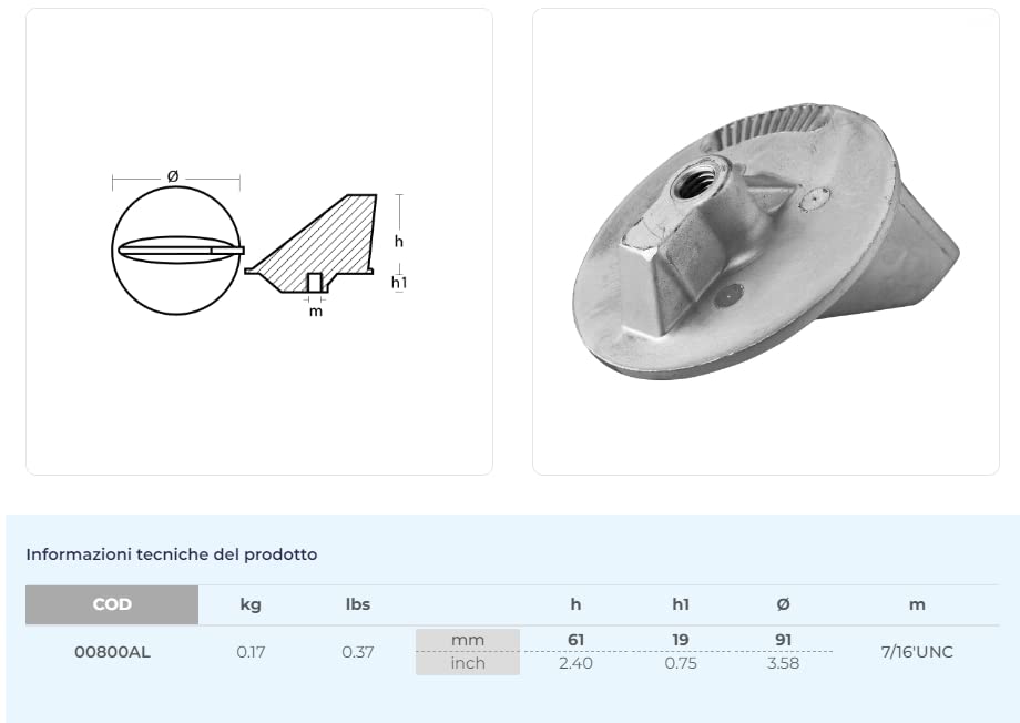 Tecnoseal Kit Anodes compatibles avec Mercury Mercruiser Moteurs et Pieds - Anode pour Pied Poppiero Moteur Hors-bord Hélice Trim - Pièce de rechange