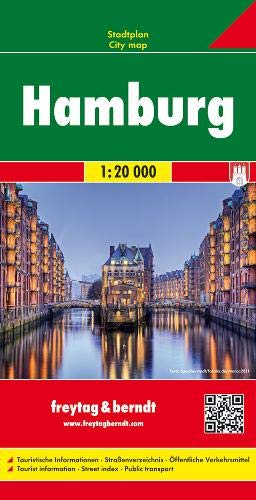 Hamburg 1:20.000: Stadskaart 1:20 000