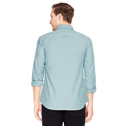 Image of Indian Terrain Mens Slub Casual Shirt