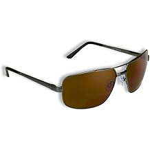 proSPORT Square Aviator Polarized Bifocal Sunglasses Readers Rectangle Fishing Driving Boating Metal Dark Grey Men Women