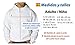 MERCHANDMANIA Sudadera con Capucha Bandera DE Italia Sweatshirt
