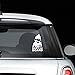 Baby on Board Sticker for Cars (2 PCS) Baby on Board Sign Decal No Need for Suction Cup or Magnets Strong Adhesive/Removable/Reflective/Waterproof