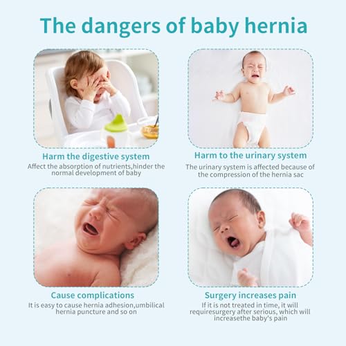Cinturón para Hernia Umbilical Bebé Ajustable Morado Pequeño miniatura 7
