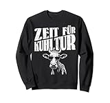 8.5 oz, Klassisch geschnitten Zeit für Kuhltur Landwirt Milchkuh Outfit für Milchbauern Sweatshirt