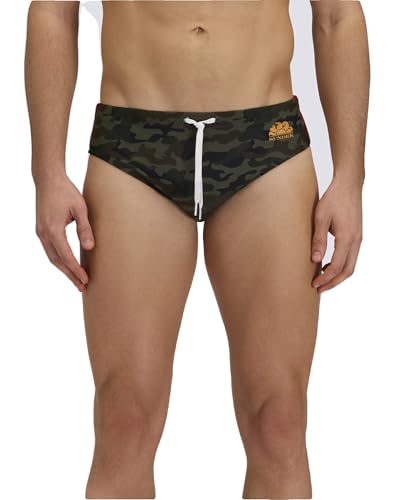 Slip de bain Sundek Diwalter Camo pour natation et plage M