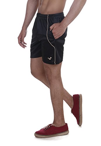 Image of VEGO Men's Sports Shorts, Nylon Shorts, Half Pant, Bermuda