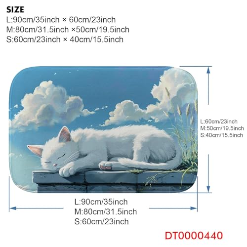 Tapis de bain pour sol mouillé mousse mémoire de forme antidérapant - 4