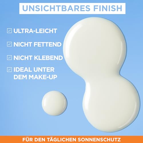 Garnier Ambre Solaire LSF 50+ Super UV Fluid Sonnenschutz, Sonnencreme mit Hyaluronsäure… – Ansicht 5