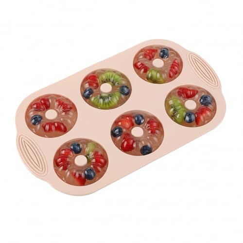 Moldes De Silicona Para Pastelería | 6 Cavidades De Desmoldar Fácil Utensilios De Hornear,Moldes De Chocolate De Silicona Concha De Chocolate,Para Cupcake Muffin Chocolate Postre Hogar Cocina Fiesta