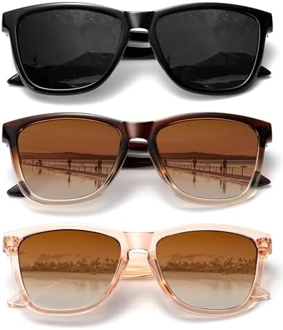 Polarized Sunglasses for Women Trendy Classic Retro Designer Sunglasses Men Vintage Fashion UV400 Protection