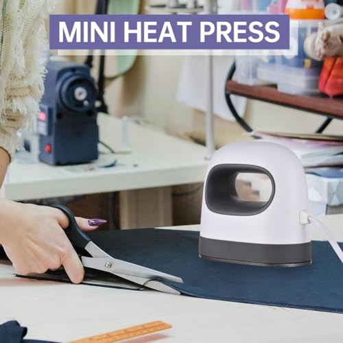 Mini presse à chaud à transfert de chauffage facile pour machines à repasser de t-shirts