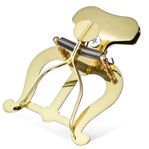 Parliky Unique Marching Band Music Holder Trombone Lyre Clip Flip Folder Design for Clarinet Brass Instruments