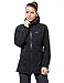 Produktbild Jack Wolfskin Damen Rock Valley Long Jacket Winter-Softshellwinddicht Wasserabweisend Atmungsaktiv Softshelljacke, schwarz(black), S