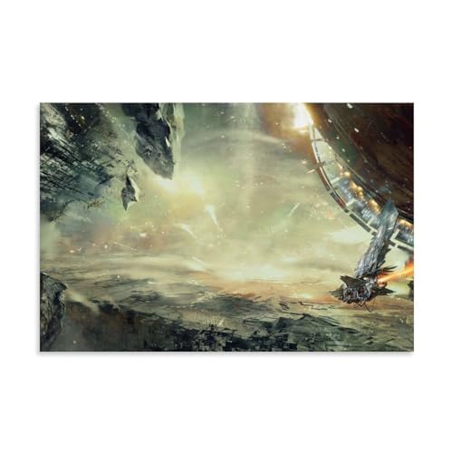 KEEP MARY TV Drama The Expanse 04 Póster Pintura Decorativa Lienzo Arte de Pared Salón Póster Dormitorio Pintura 08 x 12 pulgadas (20 x 30 cm)