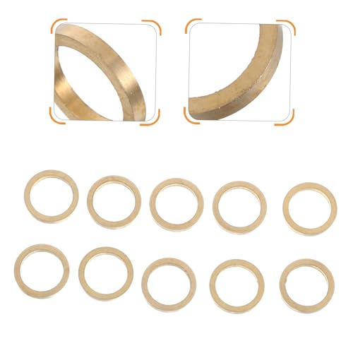 Kit de reparación de bisagras de puerta con almohadillas protectoras de cobre 7