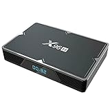 X96 H Smart 6K Android 9.0 TV Box H6 2G / 16 WiFi HDMI Media Player*Great Box, BLACK (X96H)