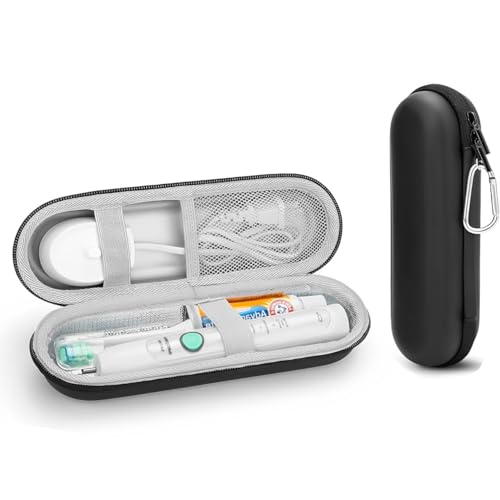 EHIOG Estuche de Viaje de Cepillo de Dientes eléctrico, para Braun Oral B/Oral-B Pro/Sonicare, Accesorio Viaje Cepillo Eléctrico, para Cepillo de Dientes Eléctrico de Mayoría de Marcas