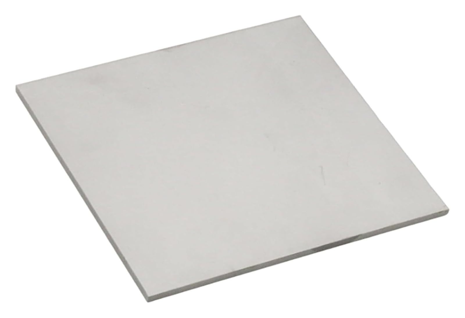 Produktbild von Reine Zinnplatte – 99,99 % Reinheit – 10 X 10 Cm, 1 Mm Dick – Für Labor, Schmuck, Löten & Bastelprojekte