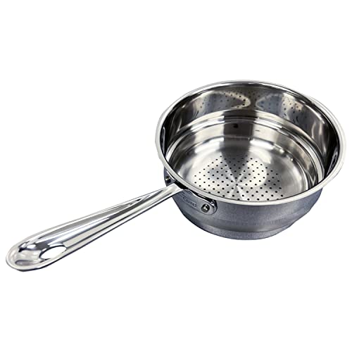 Comparison: Best Large Stainless Steel Steamer 7 All-Clad Specialty Stainless Steel Universal Steamer for Cooking 8 Inch Food Steamer, Steamer Basket Silver