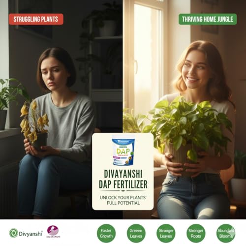 Image of Divayanshi Organic DAP for Plants | Phosphorus-Rich Plant Nutrition for Strong Roots, Faster Growth & Higher Yield | Suitable for Garden, Pots & Farming- 1.5 KG