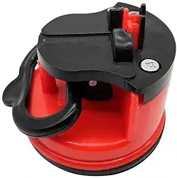 Afiador De Alicate De Unha Amolador de Faces e Afiador de facas e laminas Ventosa para fixacao