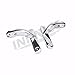 Motorcycle Chrome Auxiliary Lighting Brackets Fit For Harley Street Glide Frame Parts 2006-2016