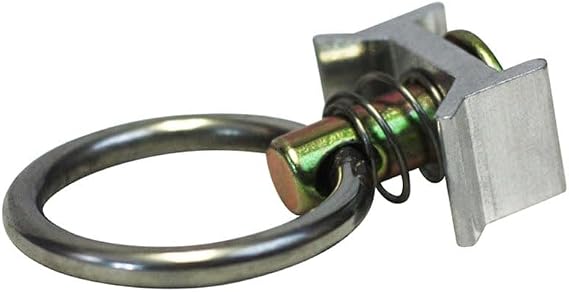 Mytee Products (10 Pack) L-Track Stud with Stainless Steel Ring