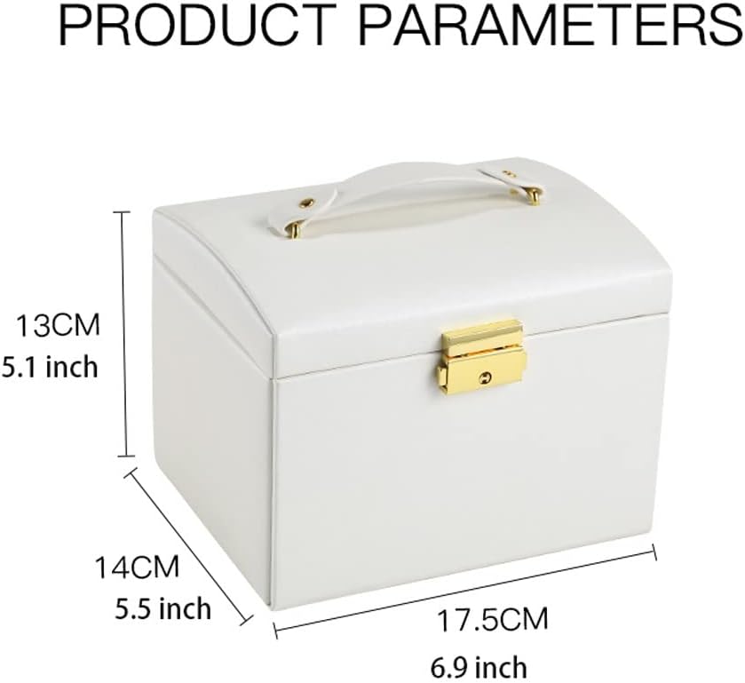 Jewelry Organizer Jewelry Box Jewelry Box, Large Jewelry Organizer Girls PU Leather Drawer Jewelry Boxes Jewelry Storage Case For Earrings Ring Necklace Jewelry Case Jewelry Display Storage ( Color :