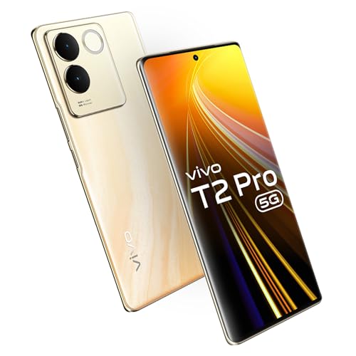 Image of Vivo T2 Pro 5G (Dune Gold, 128 GB) (8 GB RAM)