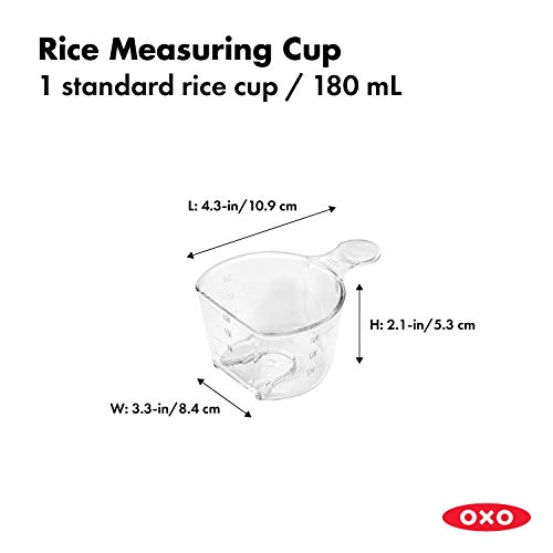 Image of NEW OXO Good Grips POP Container Rice Measuring Cup