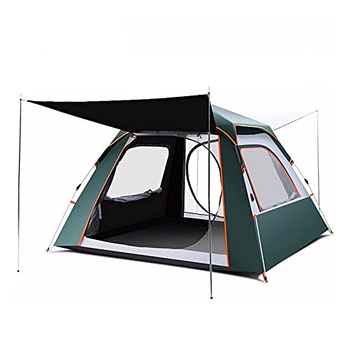 Carpa automática resistente lluvia para 3-5 personas miniatura 1