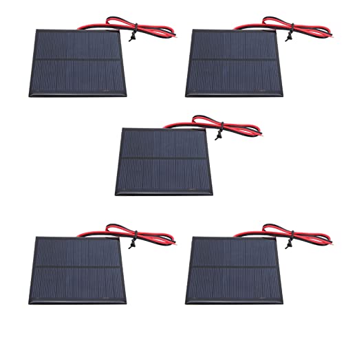Mini panel solar de 6V con cable integrado para reparar y activar luces solares 4